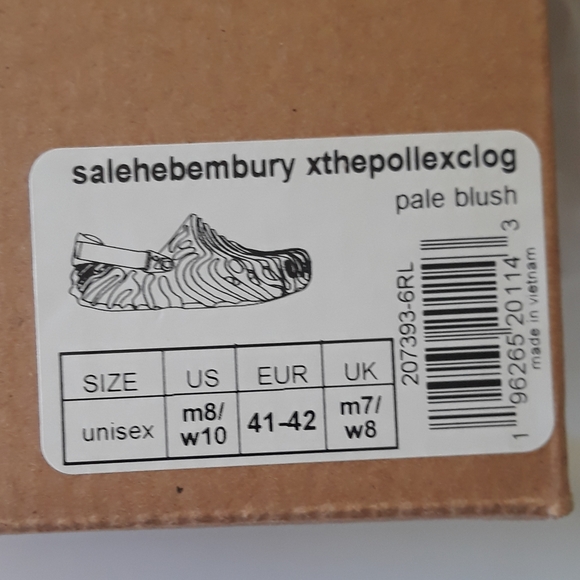 (New) Salehe Bembury X Crocs Pollex Clog - Kuwata (W10/M8) - Picture 14 of 14